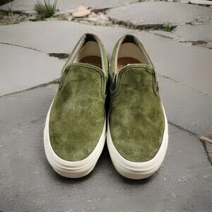 Todd Snyder x Vans Dirty Martiny Slip-On 98 DX Size US 10.5 Olive Green NWOB